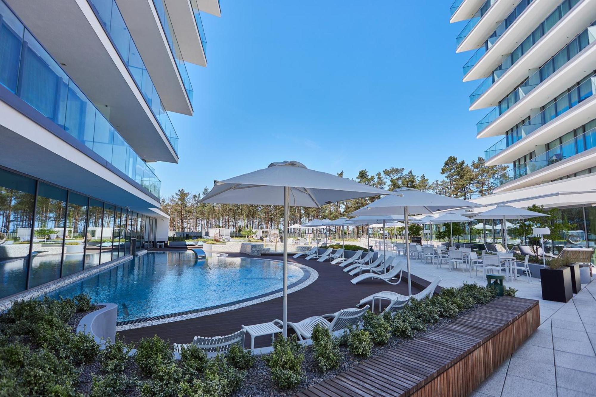 Wave De Luxe Studio Resort&Spa 755B - Sea View Miedzyzdroje Exterior foto